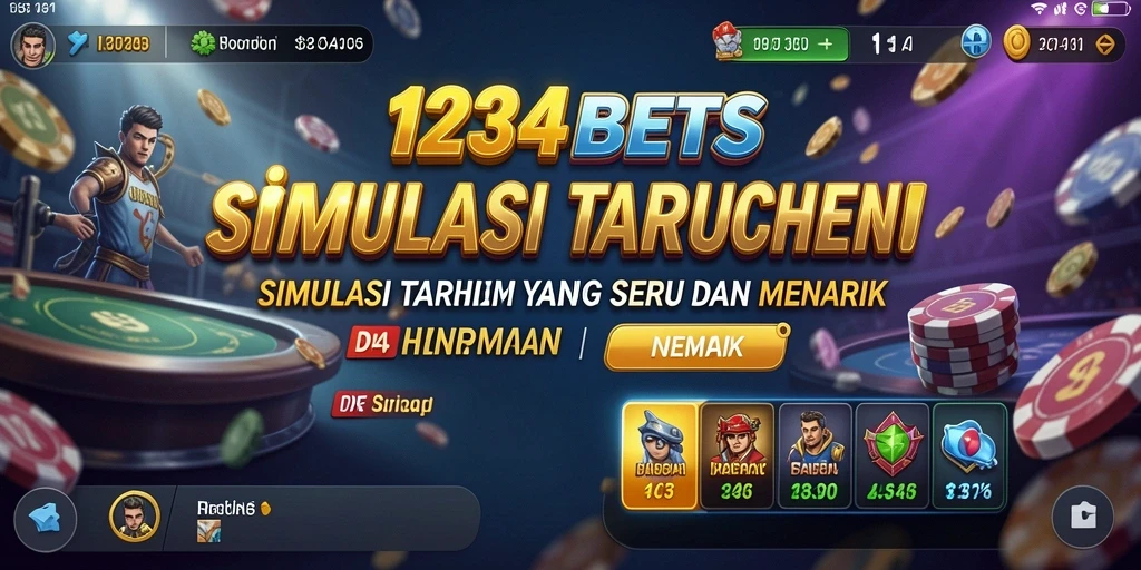 Tampilan menarik dari gameplay 1234BETS yang seru dan menantang.