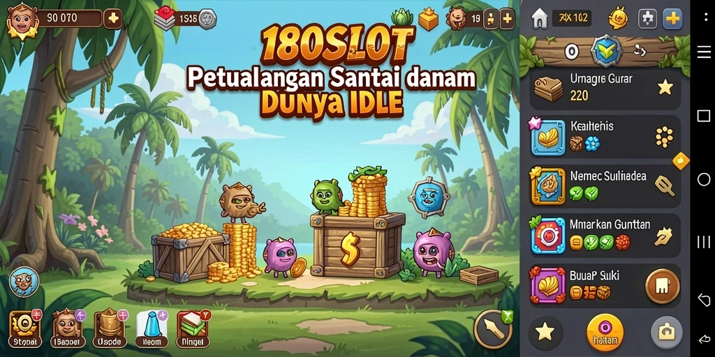 Gameplay menawan pada 180SLOT dengan variasi mesin slot.