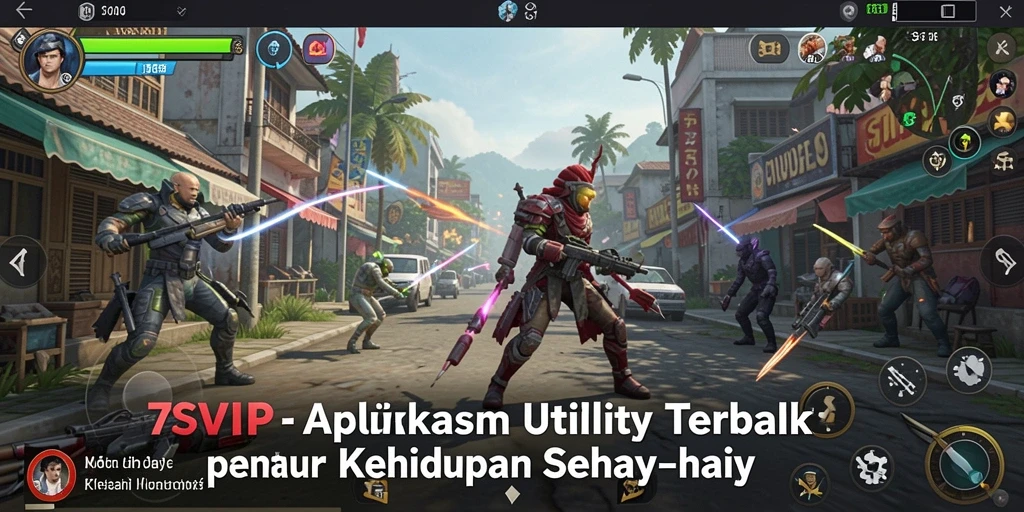 Screenshot utama 7SVIP menampilkan antarmuka aplikasi utility yang intuitif.