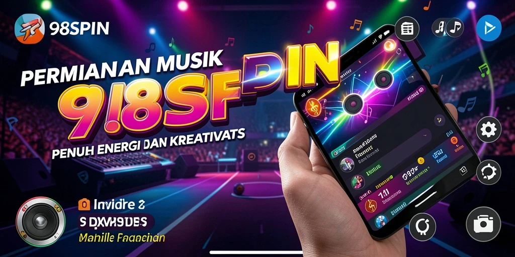 Tampilan gameplay 98SPIN yang penuh warna dan interaktif.
