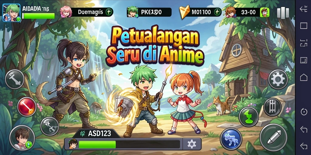 Tampilan menarik dari gameplay ASD123 yang memukau.