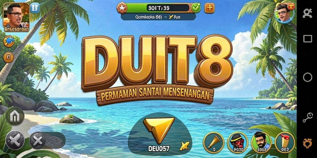 Tampilan gameplay DUIT8 yang mengasyikkan dan penuh warna.