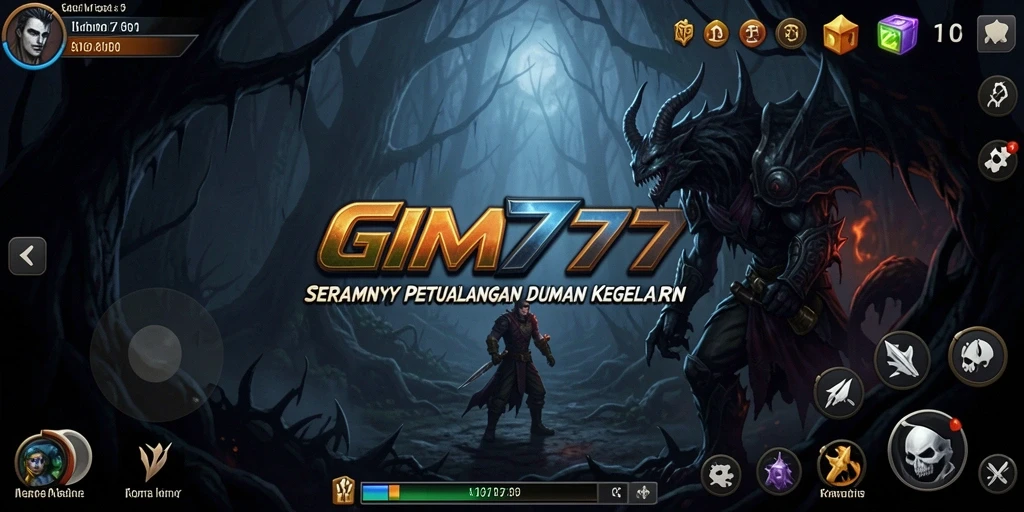 Gameplay menegangkan GIM777 dengan elemen horror yang mendalam.