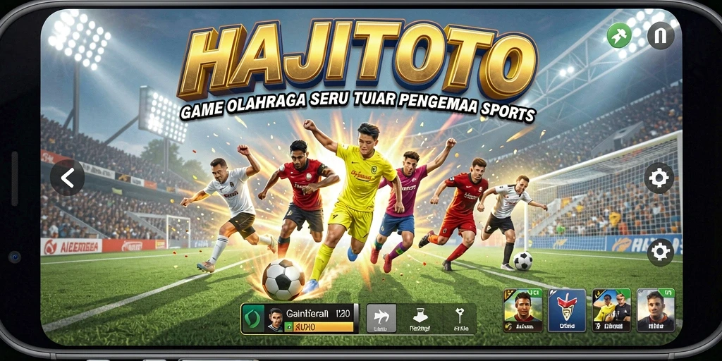 Tampilan gameplay seru dan adiktif di HAJITOTO.