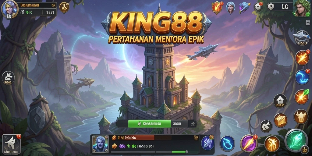 Tampilan seru dari KING88 dengan grafik menawan.