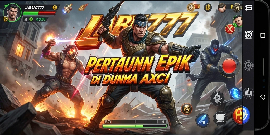 Tampilan gameplay menarik dari LABA777 di aksi yang menegangkan.