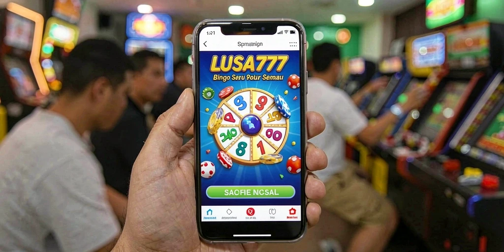 Tampilan menarik dari gameplay LUSA777 yang penuh aksi Bingo.