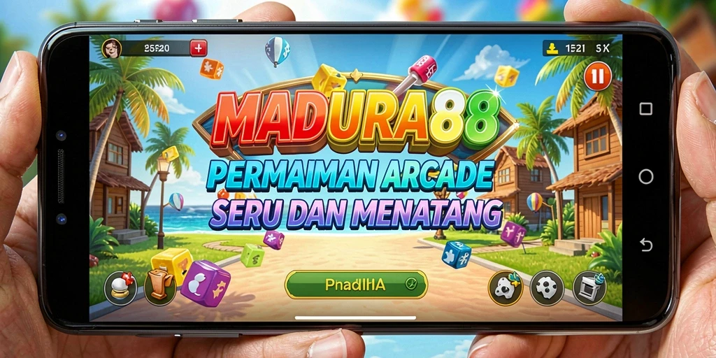 Tampilan luar biasa dari gameplay seru di MADURA88.