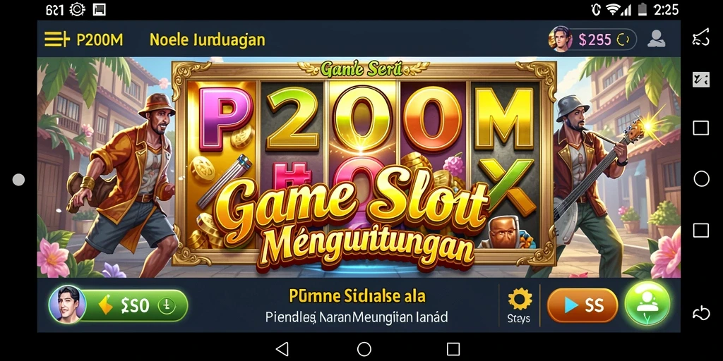 Tampilan gameplay Slot P200M yang menarik dan mengasyikkan.