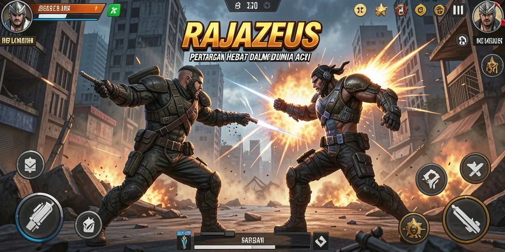 Gameplay menegangkan dan penuh aksi di RAJAZEUS