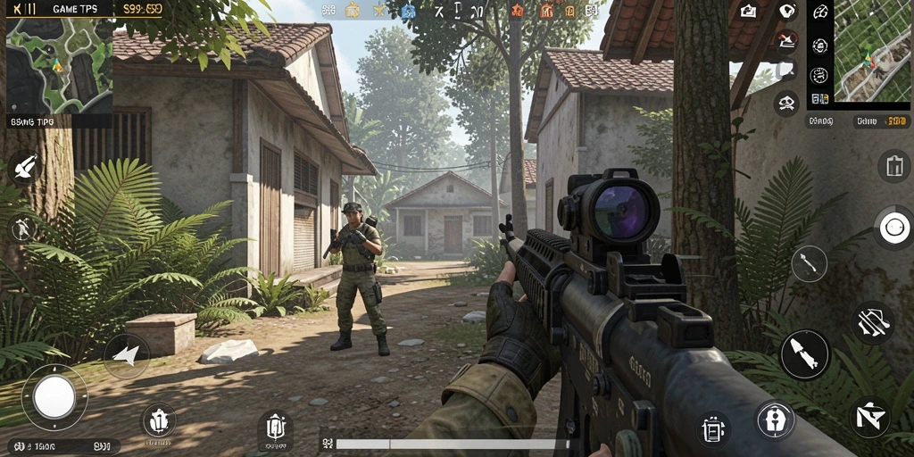 Tampilan gameplay S9S9 yang seru dan menegangkan.