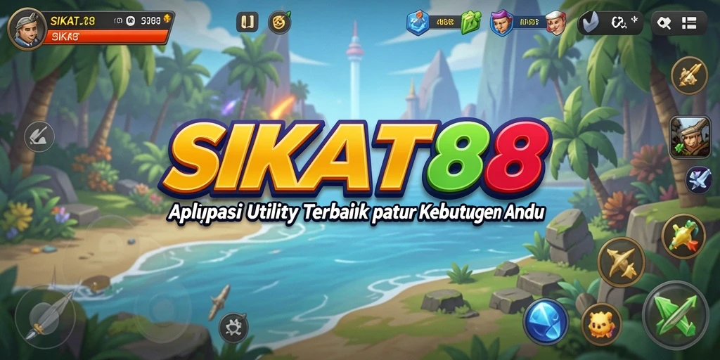 Tangkapan layar utama SIKAT88 menampilkan antarmuka aplikasi Utility.