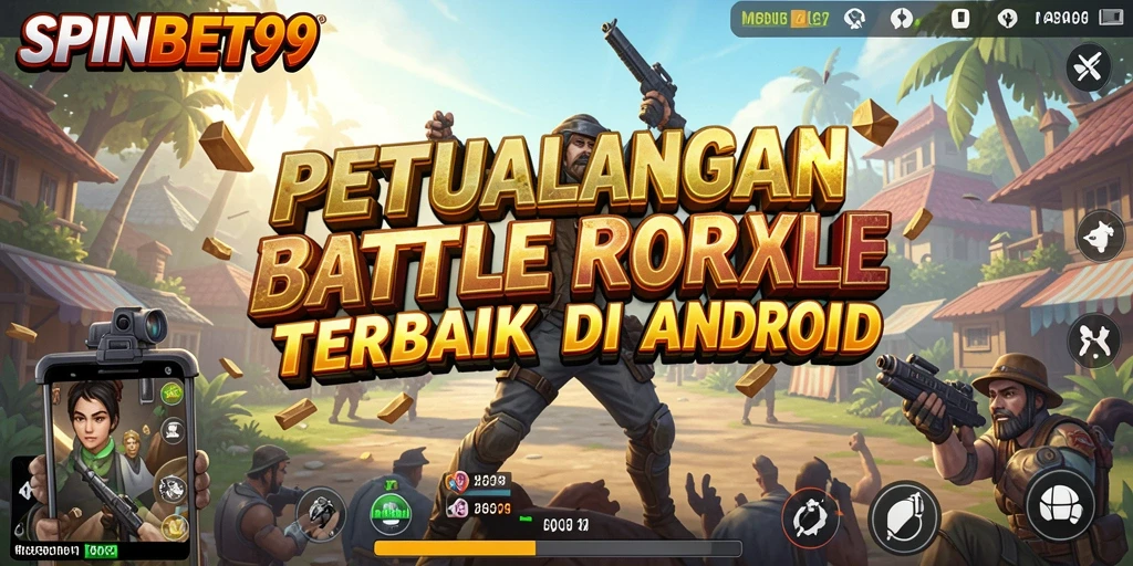Tangkapan layar aksi mendebarkan dalam SPINBET99 Battle Royale.