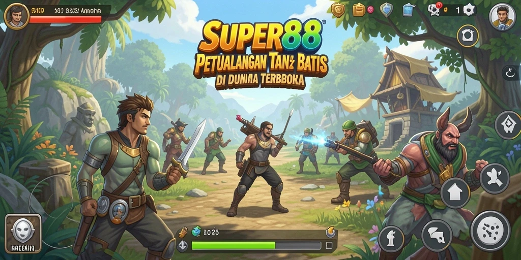 Tampilan gameplay SUPER88 yang mengesankan dalam dunia terbuka.